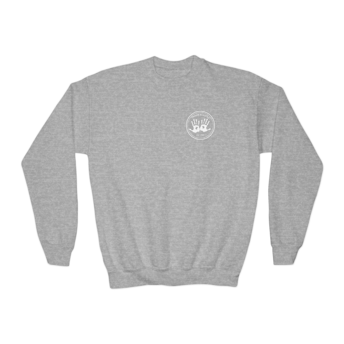 Manor Schools Classic Youth Crewneck