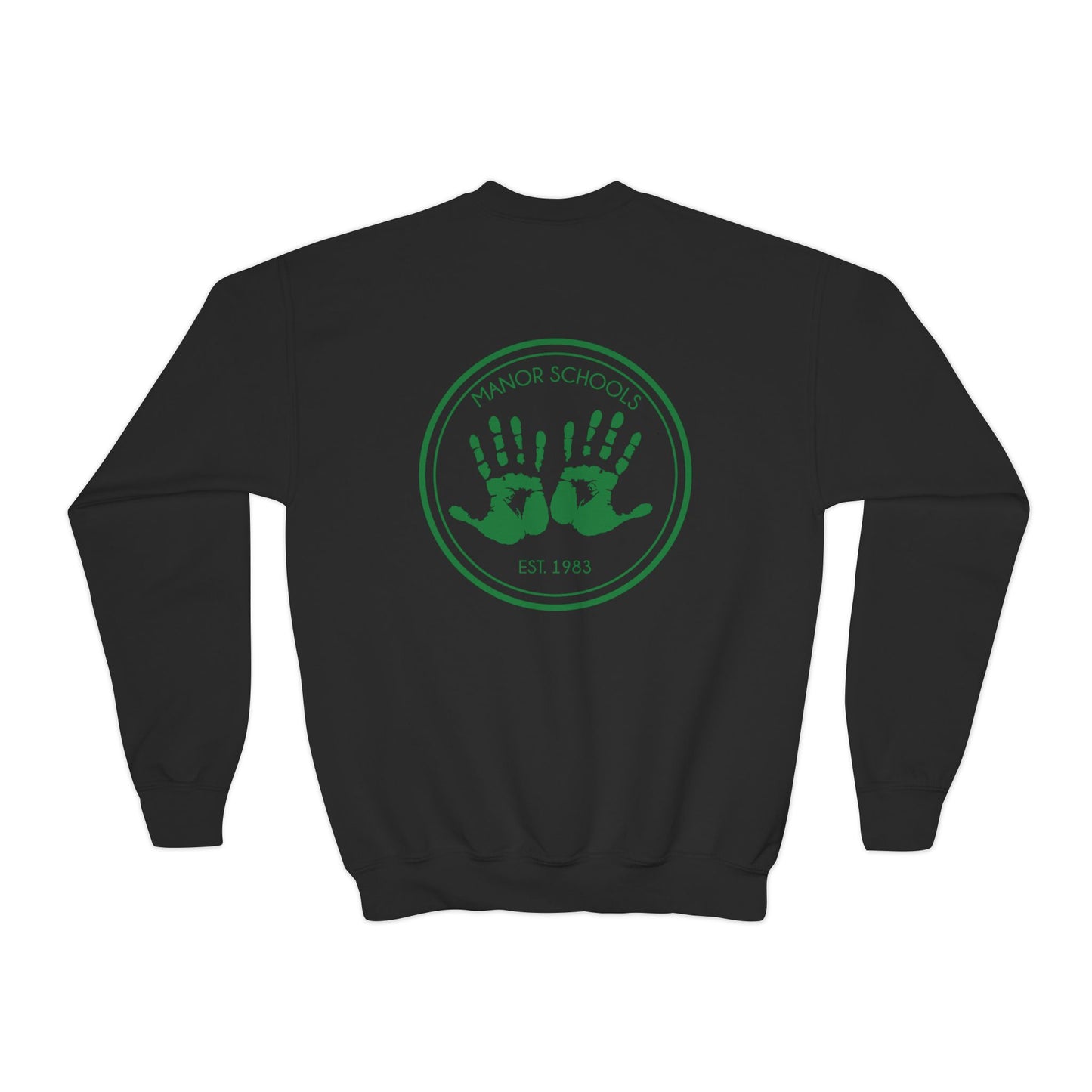 Manor Schools Classic Youth Crewneck