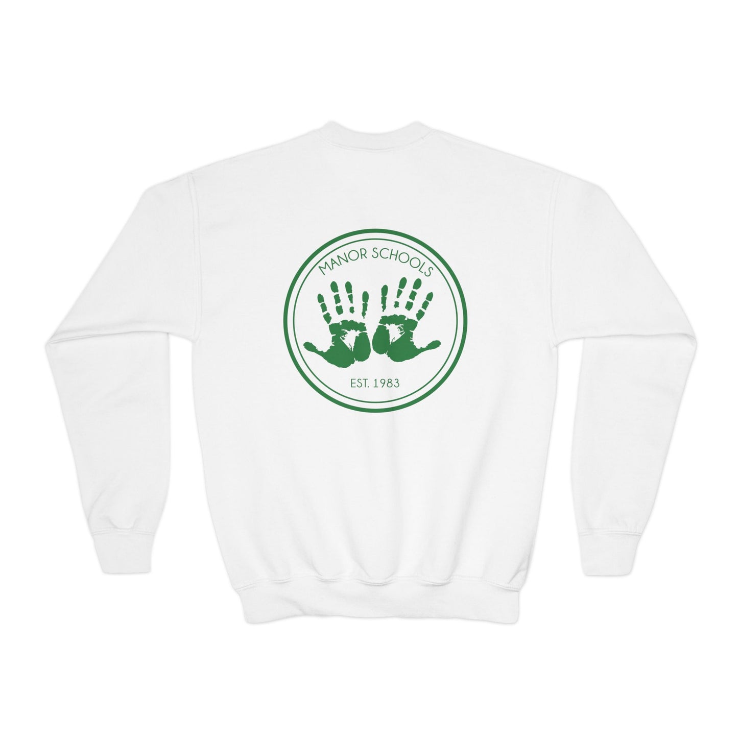 Manor Schools Classic Youth Crewneck