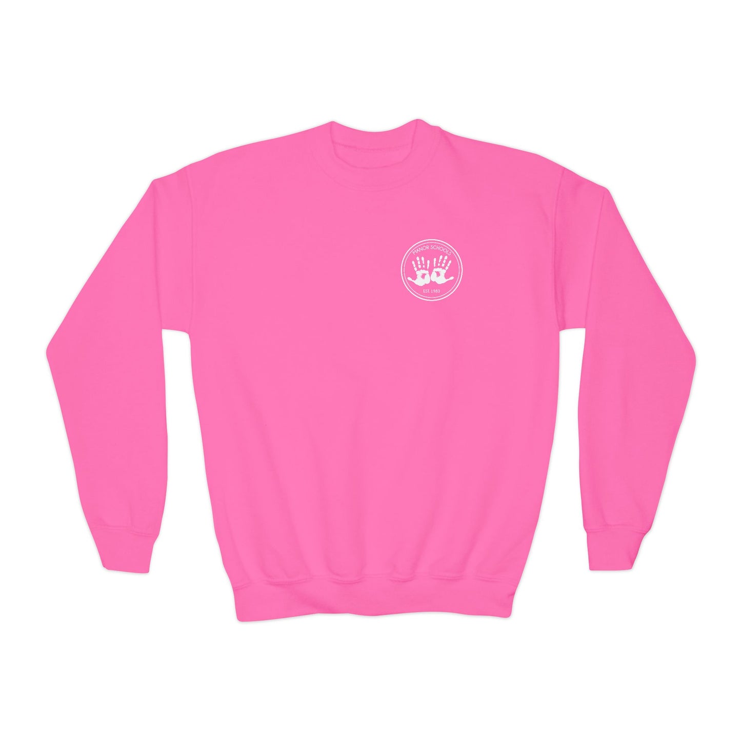 Manor Schools Classic Youth Crewneck