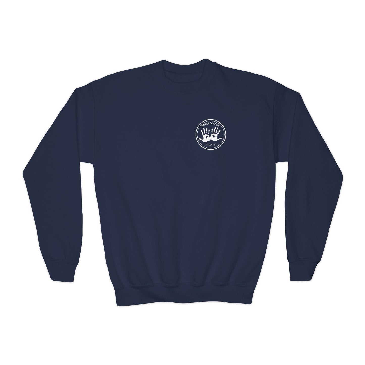 Manor Schools Classic Youth Crewneck