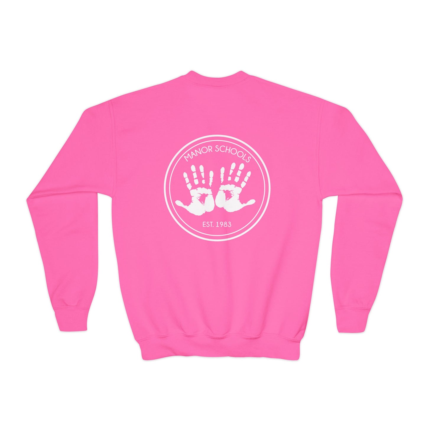 Manor Schools Classic Youth Crewneck