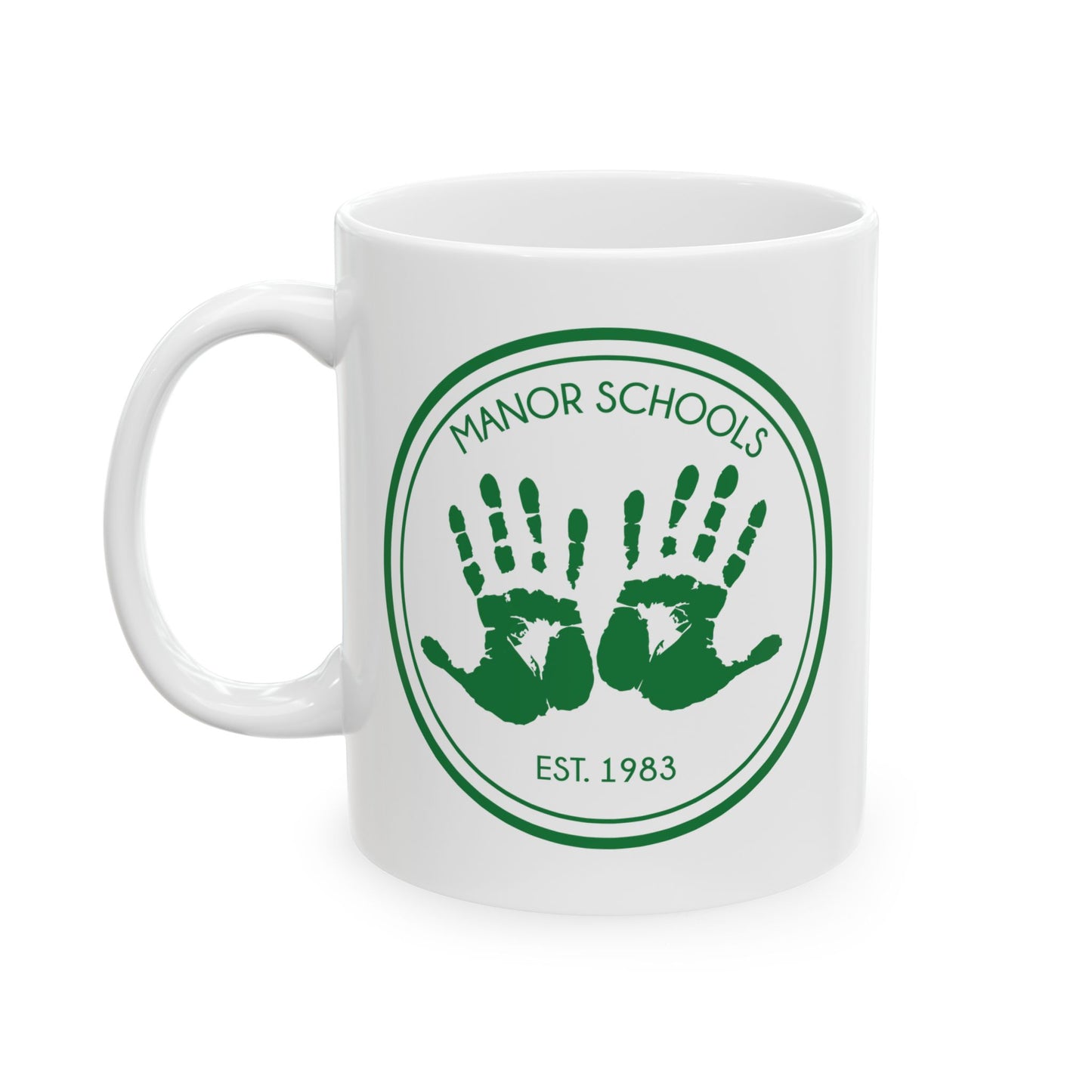 Manor Schools Classic Logo Coffee Mug